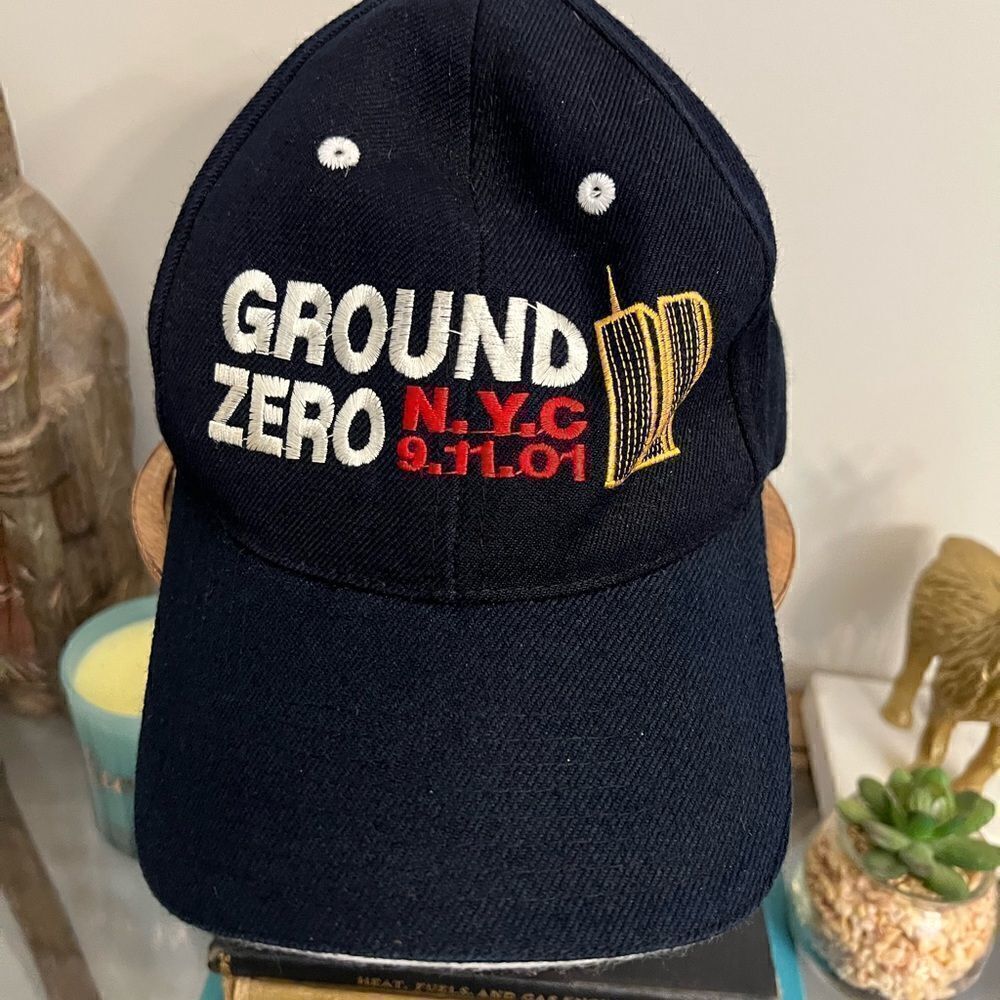 Vintage NYC 9/11 Ground Zero Towers hat.‎